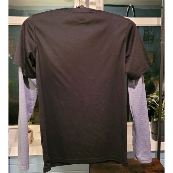 Champion Performance Long Sleeve T-Shirt Basketball‎ Graphic Tee Activewear XL - Picture 4 of 4